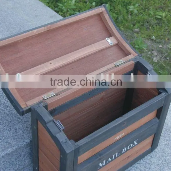 Wooden Mail Box