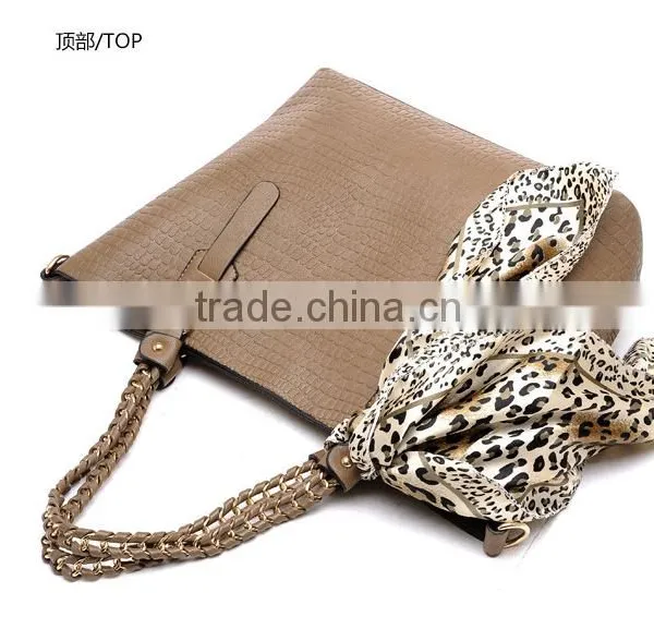 Women's Bags 2015 Spring and Summer Fashion Trend Macaron Gentlewomen Silk Scarf Decoration Cross-body Handbag photo-6