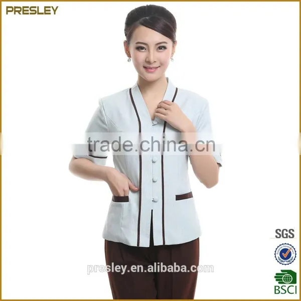 Restaurant Waiters and Waitress Uniforms, Custom Design Work Uniform Wholesale photo-4