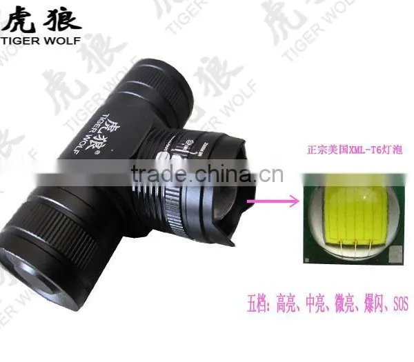 Aluminum High Power Xml t6 Led Headlamp Headlight photo-3