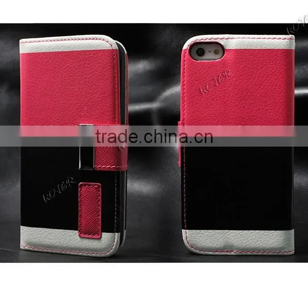 Colorful Wallet Flip Cell Phone Case for IPhone 5/5s photo-4
