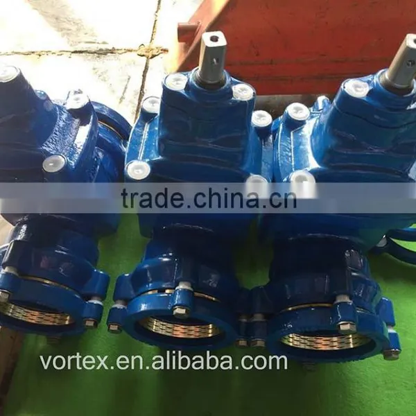 Double Socket End Resilient Seat Gate Valve for PVC photo-3