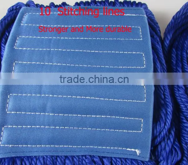 #D200D Magic Blue Microfiber Mop,Loop End Microfiber Mop Head. photo-3