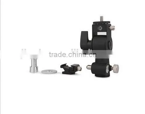 Metal Flash Hot Shoe Umbrella Holder Swivel Light Stand Bracket D Marked II photo-5