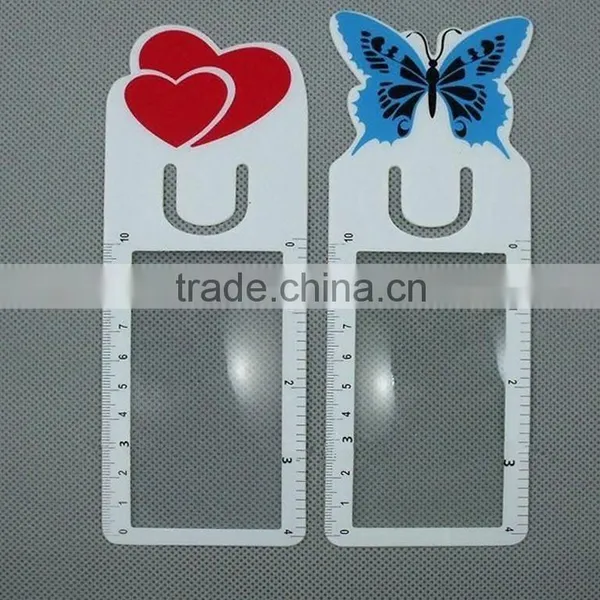 Promotional Plastic Bookmark Magnifier Ruler for Reading photo-4