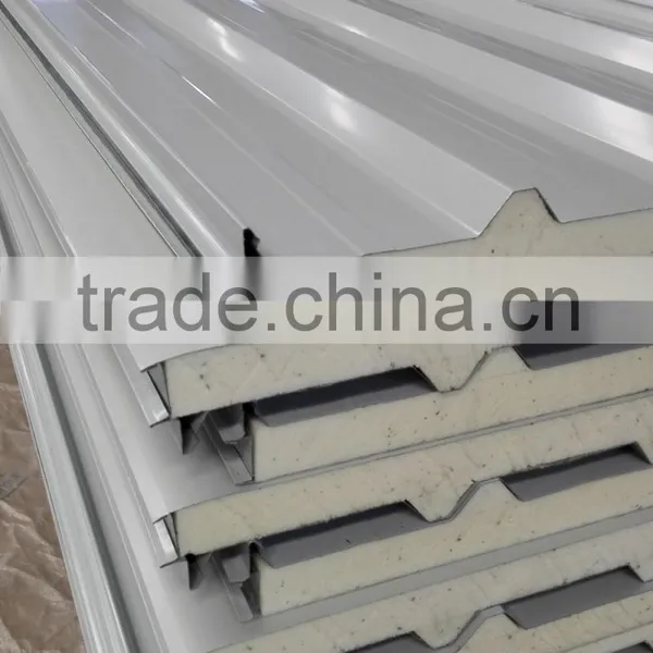 PU/PIR Polyurethane Sandwich Panel for Wall or Ceiling Board photo-4
