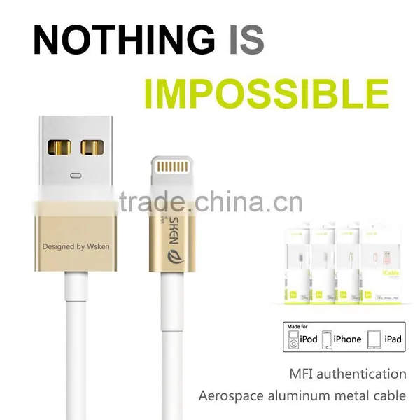 WSKEN MFI Authentication USB Cable For IPhone 6s Plus photo-4