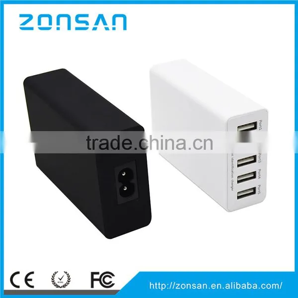 CE/FCC/RoHS Approved 5-PORT USB Phone Charger Wall Charger photo-4