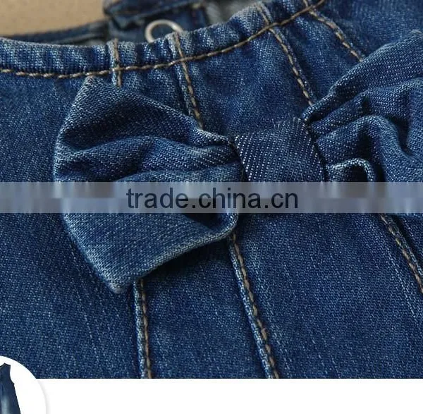 2015 LATEST DESIGN School Girl Jeans Skirt photo-4