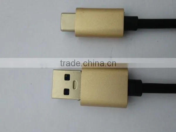 High Quality USB 3.1 Type c Male to USB 3.0 A Type Male Al Shell Cable OD 4.2mm photo-2