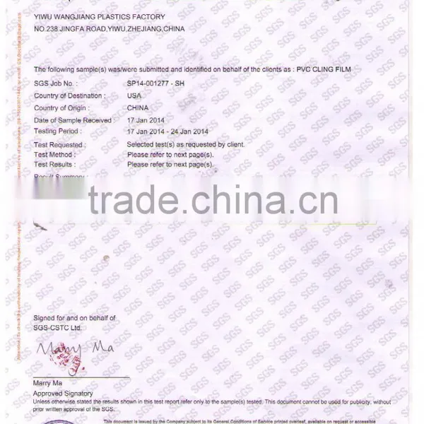 PVC Stretch Film for Food Wrapping photo-3