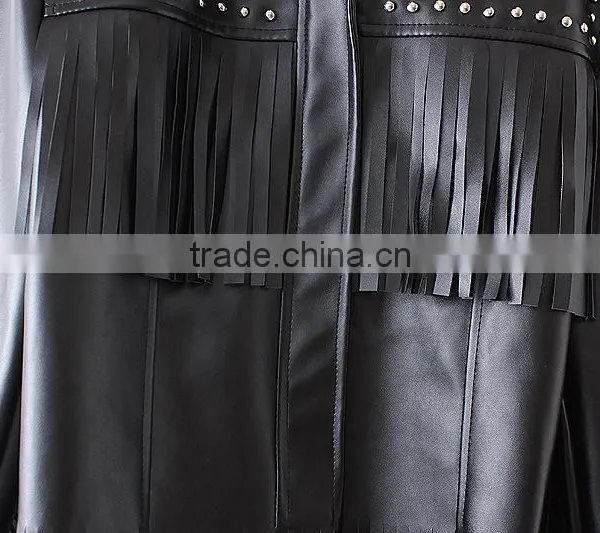 Cheap China Wholesale Clothing Tassel Back Jacket photo-6