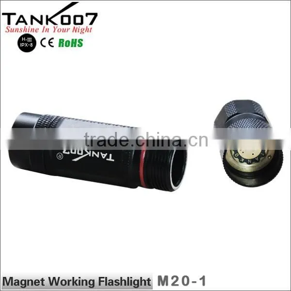Tank007 M20 Waterproof Camping Torch Magnetic Working Flashlight photo-3