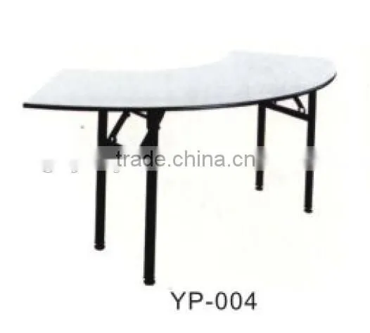 Annulus Folding Dinning Table Curved Table Arc Table for Hotel