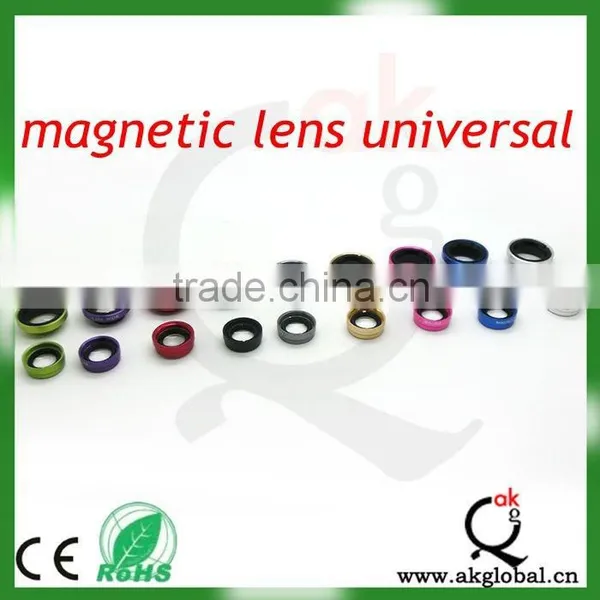 Super Magnetic 3in1 Fish Eye Wide Angle Micro Lens Camera Lens photo-2