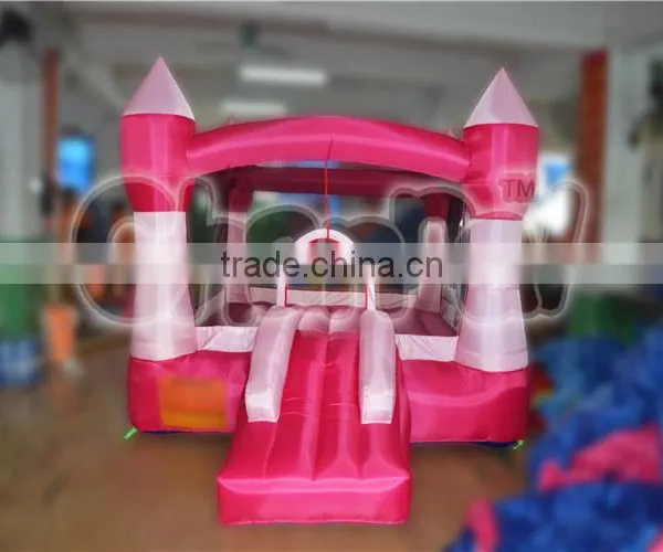 Pink Indoor Used Inflatable Bouncy Castle Inflatable Jumping House for Children Quality Choice photo-2