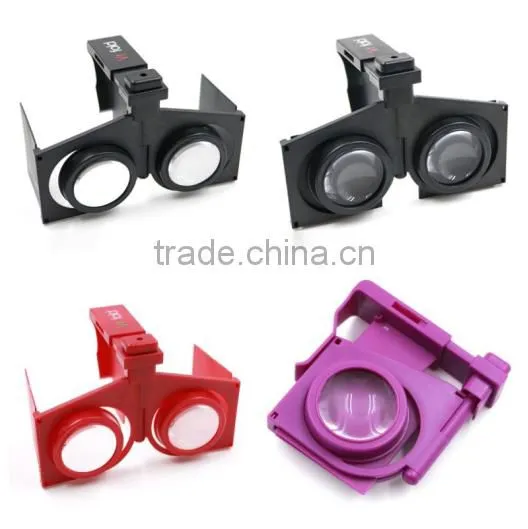 Hot Christmas Gift Google Cardboard Version 3D Virtual Reality Fold Support 4~6inch Phones photo-5