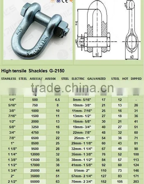 US TYPE SHACKLE photo-4