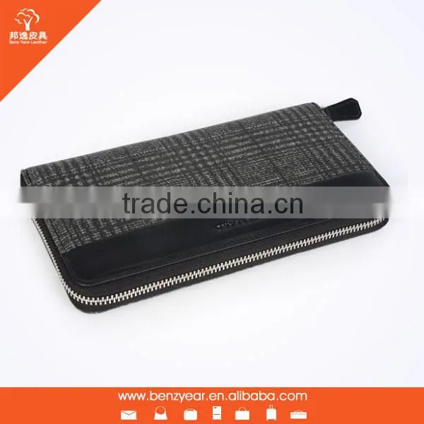 OEM/ODM Leather Wallet Supplier Luxury Fancy Mens Wallet Leather Genuine in Guangzhou Factory