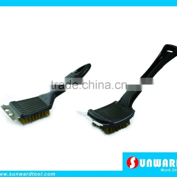 Grill/BBQ Cleaning Brush with Plastic Handle