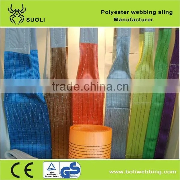Flat Webbing Eyes (eye-eye ) Lifting Sling
