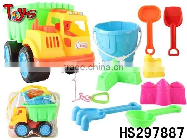 9PCS Fun Plastic Castle Model