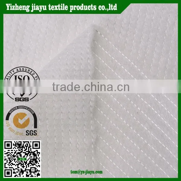 White Cationic Polyester Stitch Bond Backing
