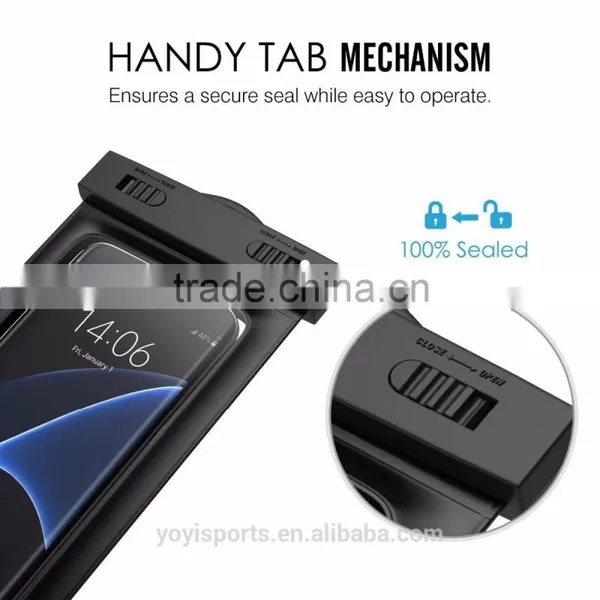 Promotional Gift! PVC Waterproof Cell Phone Bag for 5.5 Inch Phone photo-3