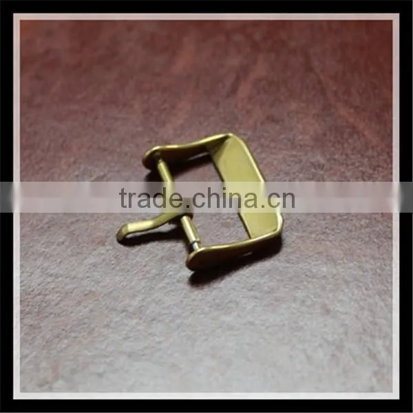 High Quality Gold Simple Metal Watch Band Buckle