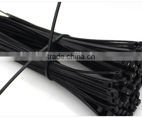 Nylon Cable Tie Self Lock Black and White photo-2