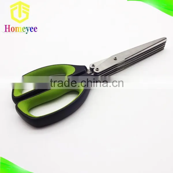 Professional 5 Layer Herb Scissor Fda Approved With Soft Handle photo-2