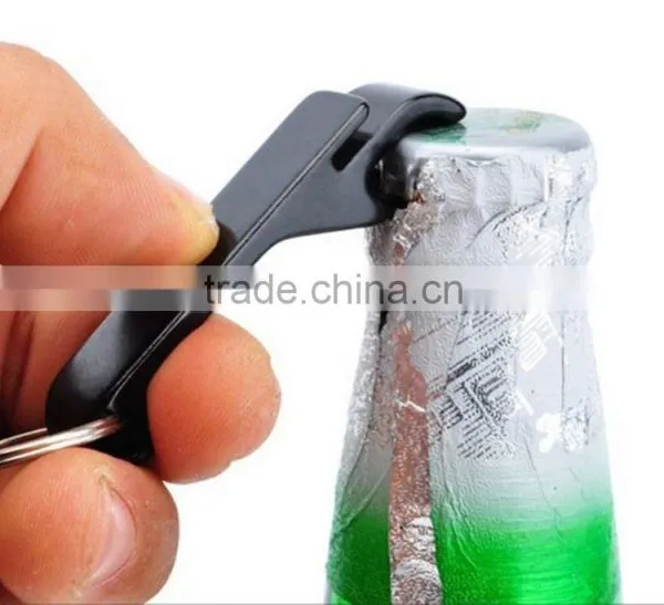 Stainless Steel Key Chain With Mini Metal Bottle Opener photo-4
