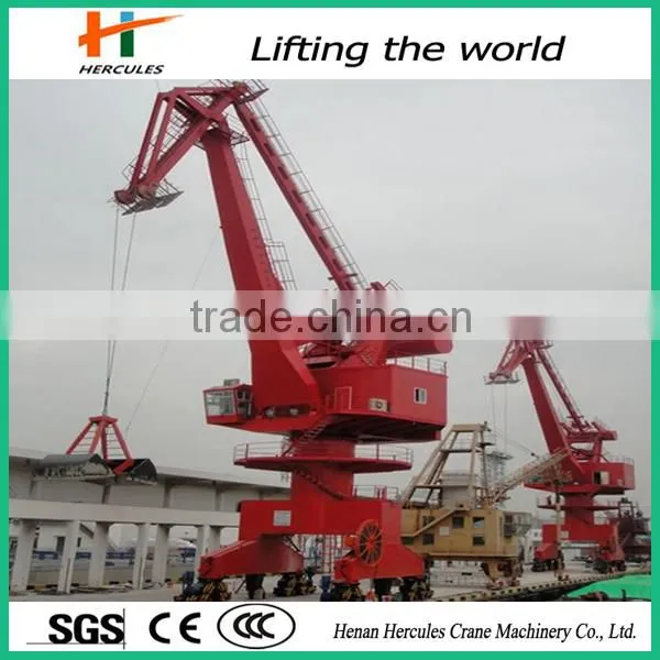 360 Degree Rotating Unloading Offshore Port Crane photo-5
