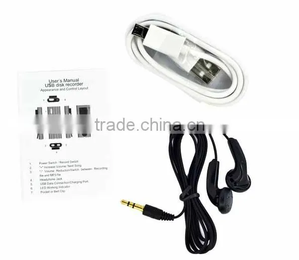 Unique Design Mini Hidden 2 in 1 Usb Flash Drive Voice Recorder photo-5