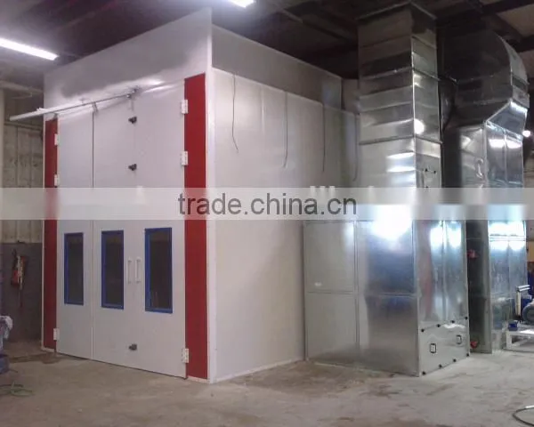 CE Standard Car Spray Booth Oven Car Baking Oven Auto Spray Booth