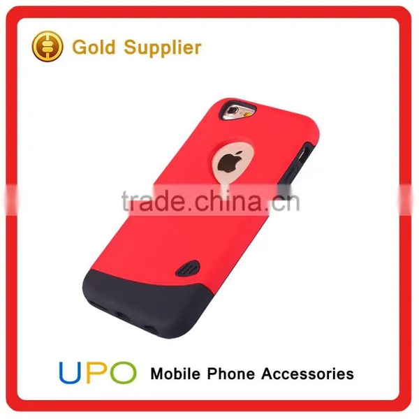 [UPO] Cobblestone Design Hybrid Shockproof Hard PC + TPU Cell Phone Case Cover for IPhone 6 6s photo-5