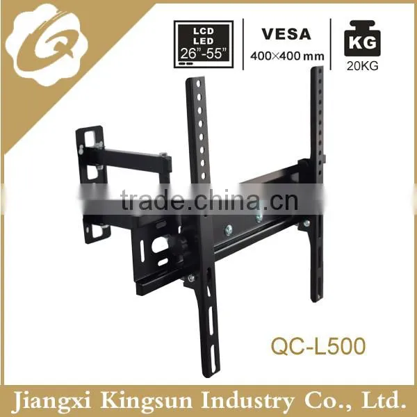Single Arm Swivel Arm Wall Mount Bracket Stand for 25-55 Inch Tvs photo-2