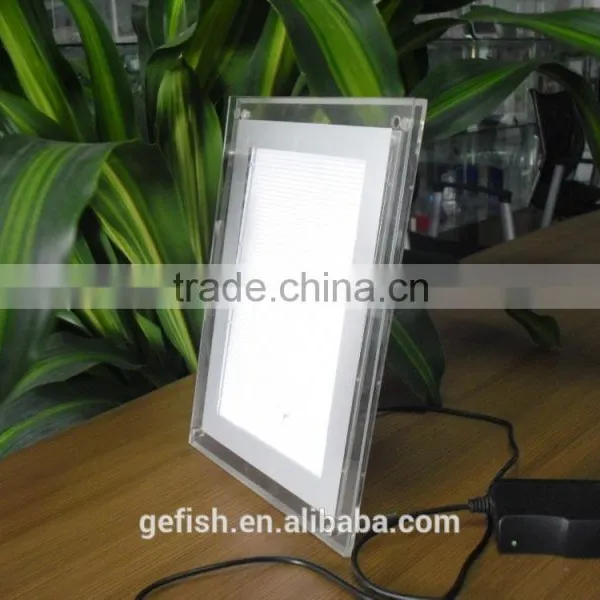 High Quality LED Light Acrylic Photo Menu Display Frame photo-4