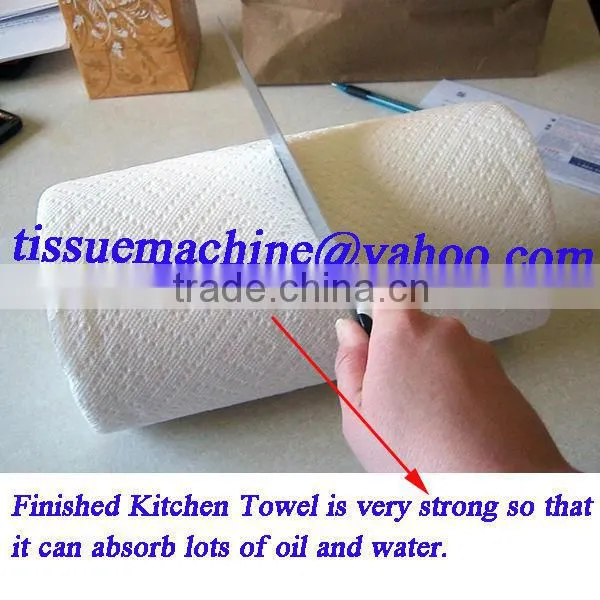 Economical Lamination High Speed Automatic Toilet Paper Kitchen Paper Towel Making Machine photo-4