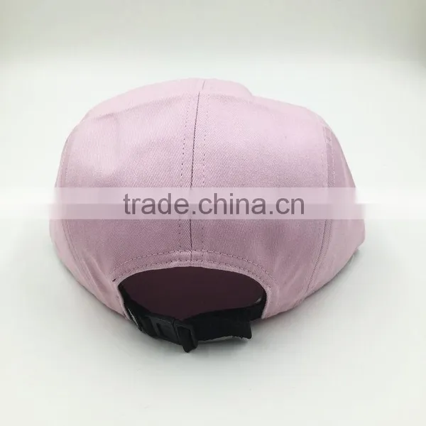 Custom Design Your Own Logo Flat Brim 5 Panel Skull Cap photo-5