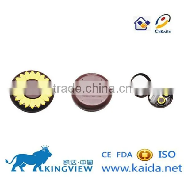 A-8055 Flowers With Coffee Contact Lens Mate Box photo-3