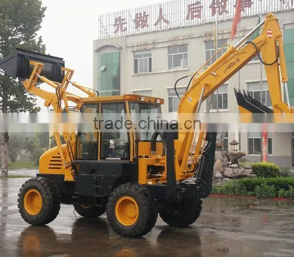 Small Hydraulic Backhoe Loader photo-5