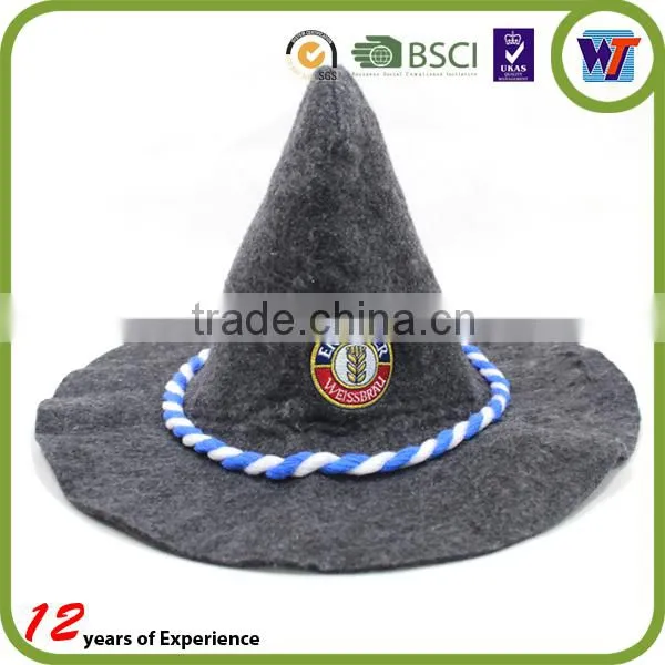 Anime Cosplay Hogwarts Gray Wizard Hat With LOGO Badge Wizard Hat photo-2