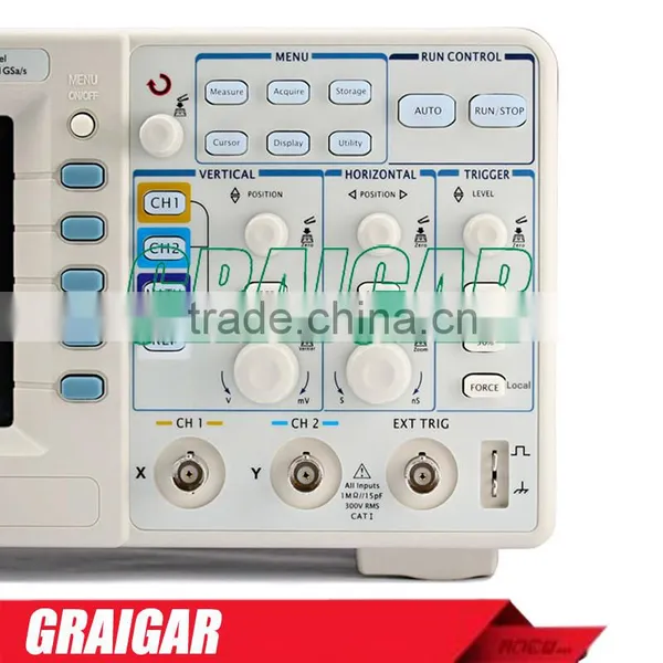 50MHz DSO 1GSa/S 2 Channel DS 1052E Digital Oscilloscope RIGOL DS1052E photo-3