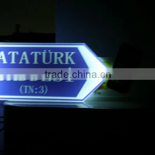 Outdoor Solar Address Signs