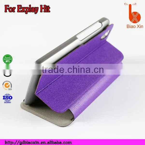 Mobile Phone Leather Case for Explay Hit Phone Case , Phone Case for Explay Hit
