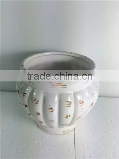 Colorful Wholesale Cheap Home Decorative Ceramic Handicrafts Flower Pot With Saucer photo-4