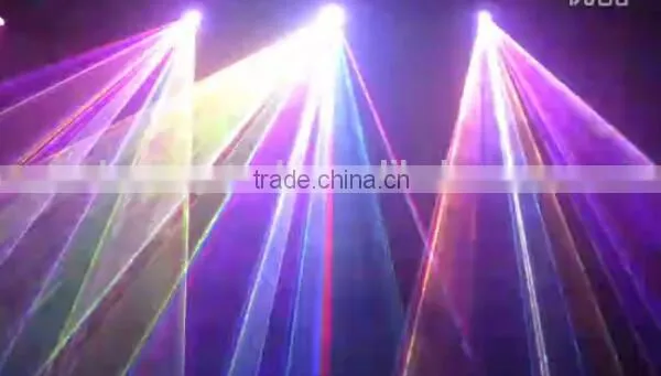 2W RGB Full Color Emitting Stage Disco dj Effect Lighting Moving Head Laser photo-5