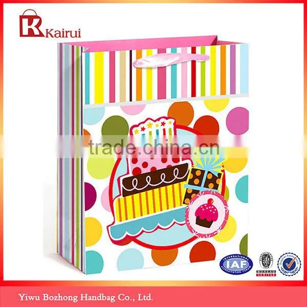 China Cake Paper Bag Manufacturer Supply Delicate Muffins Cake Gift Packing Bag photo-2