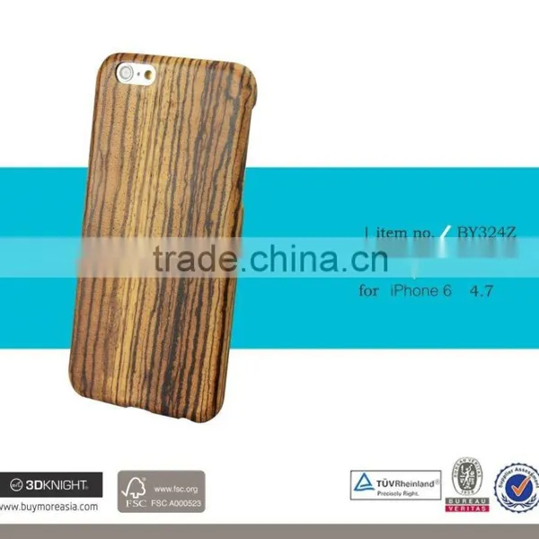 Wholesales Creative Cell Phone Case For Iphone6 6plus Laser Carving Wooden Cell Case Cover photo-5